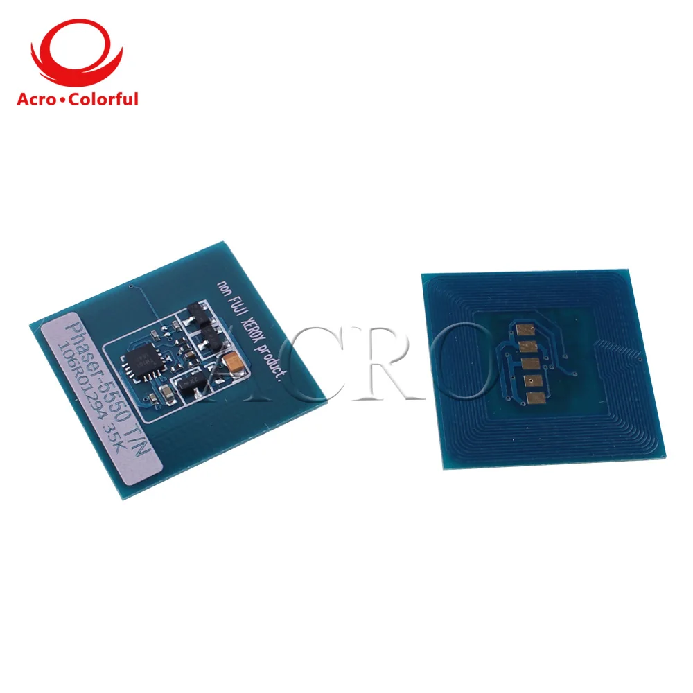 113R00684 черный чип для Xerox Phaser 5550 KOR лазерного принтера копировальной машины тонер