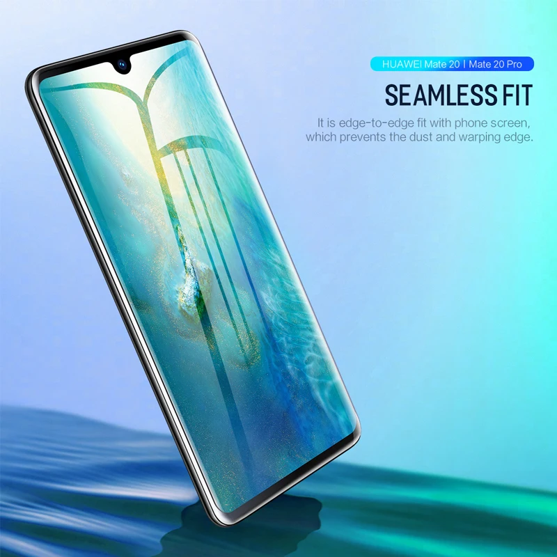 ROCK 0 18 мм тонкая пленка с полным покрытием для Huawei Mate 20 Pro 3D изогнутая мягкая