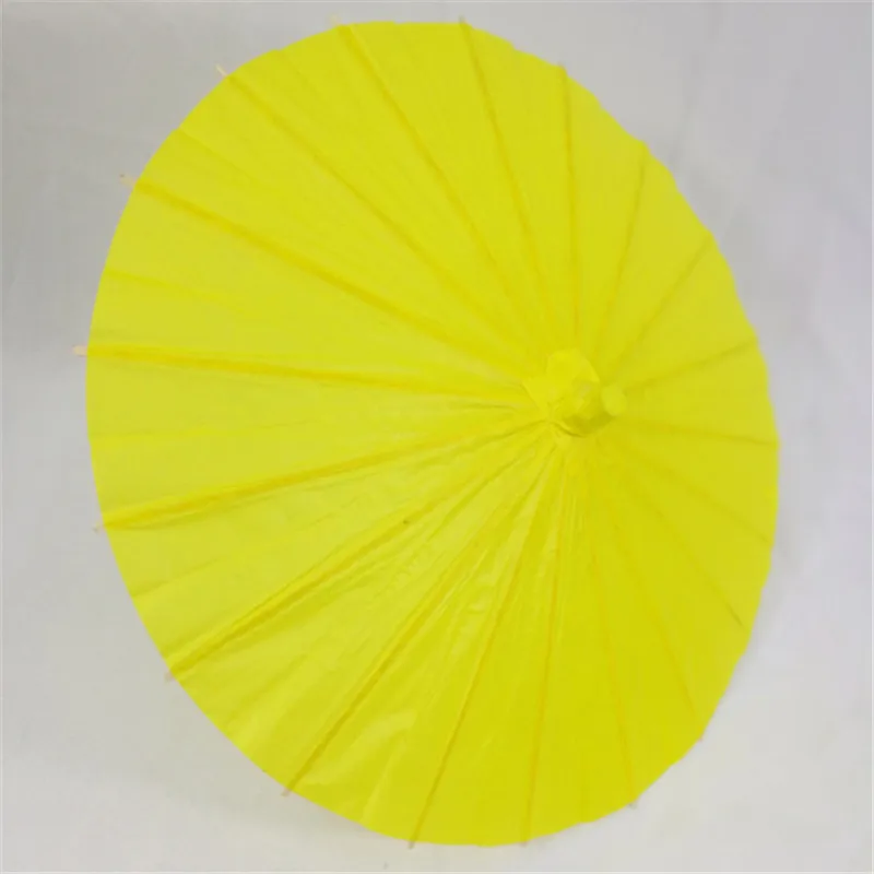 yellow 20 Вт, 30 Вт, 40/60/80 см, ручная работа, Цветной Бумага зонтик традиционные детские картины Сделай Сам Бумага зонтик Декор декоративно-прикладного искусства расходные материалы - Цвет: yellow