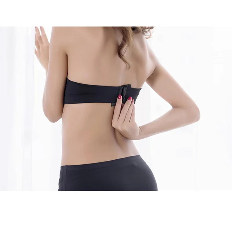 Для женщин Convertible Underwire проложенный без бретелек Push Up чашки бюстгальтера