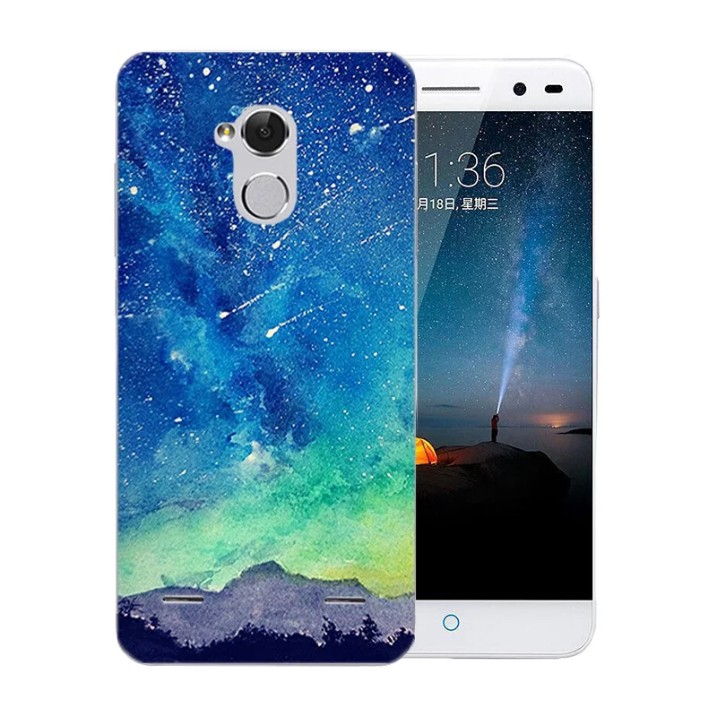 Роскошные Матовые чехлы 5 0 дюйма для ZTE Blade V7 Lite Прозрачный мягкий силиконовый
