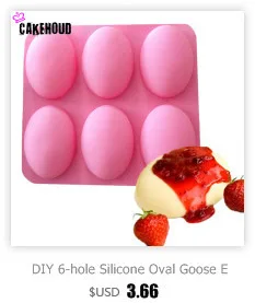 CAKEHOUD 1 Pcs Small House Cake Mold Silicone Christmas 6 House Chiffon Cake Mold DIY Fondant Different Shape House Baking Mould