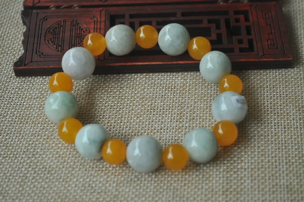 

Certified 100% Natural A Emerald Jade Pendant~Bracelet Jade Bracelet free shipping