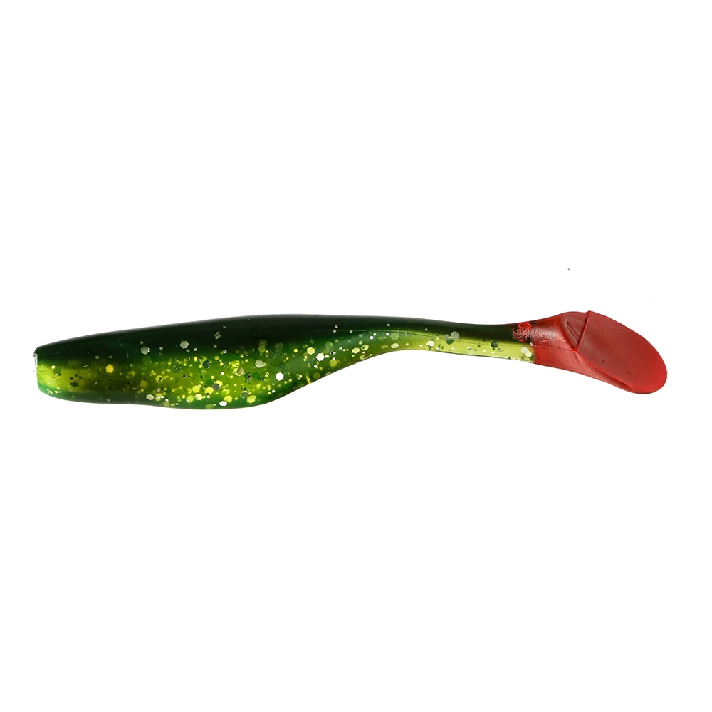 Swimbait, Мягкая приманка для окуня, силиконовая приманка, JOHNCOO, 6 шт./лот, приманка для рыбалки, Shad, Мягкая приманка, 9 см, 5,3 г, искусственный червь, Воблер для рыбалки - Цвет: B