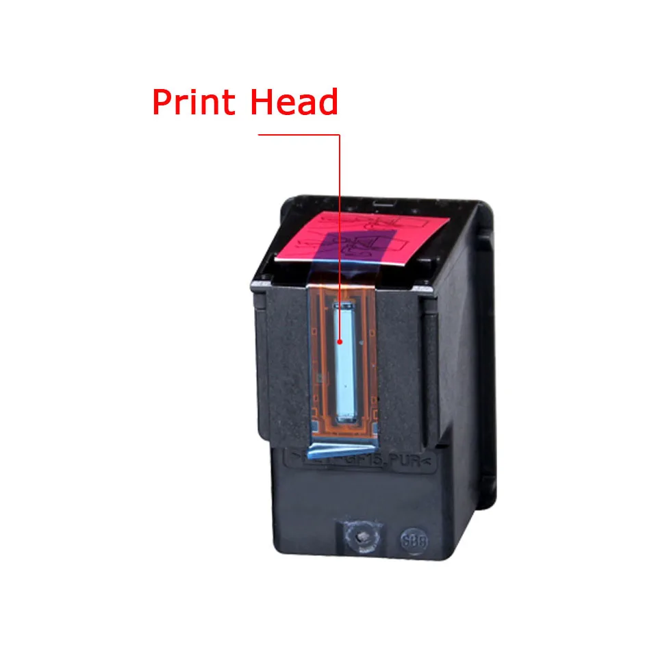 1 шт. 61XL черный заправленный чернильный картридж Relacement для HP 61 XL hp 1000 1010 1050 1510 2000 3000