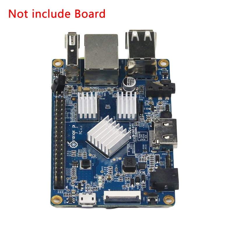 Оранжевый Pi ПК Алюминий теплоотвод охлаждающая подставка радиатор для Heasinks