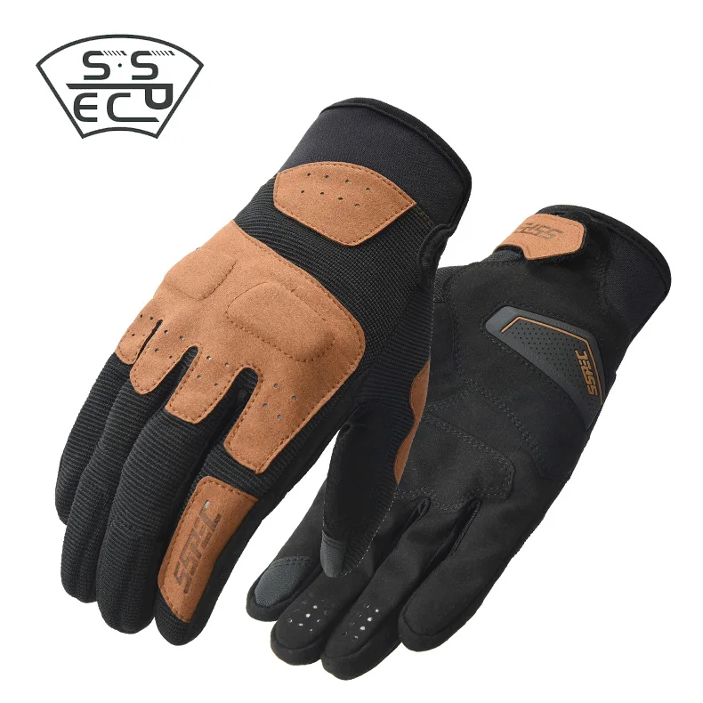 Перчатки SSPEC мужские для езды на мотоцикле воздухопроницаемые амортизирующие