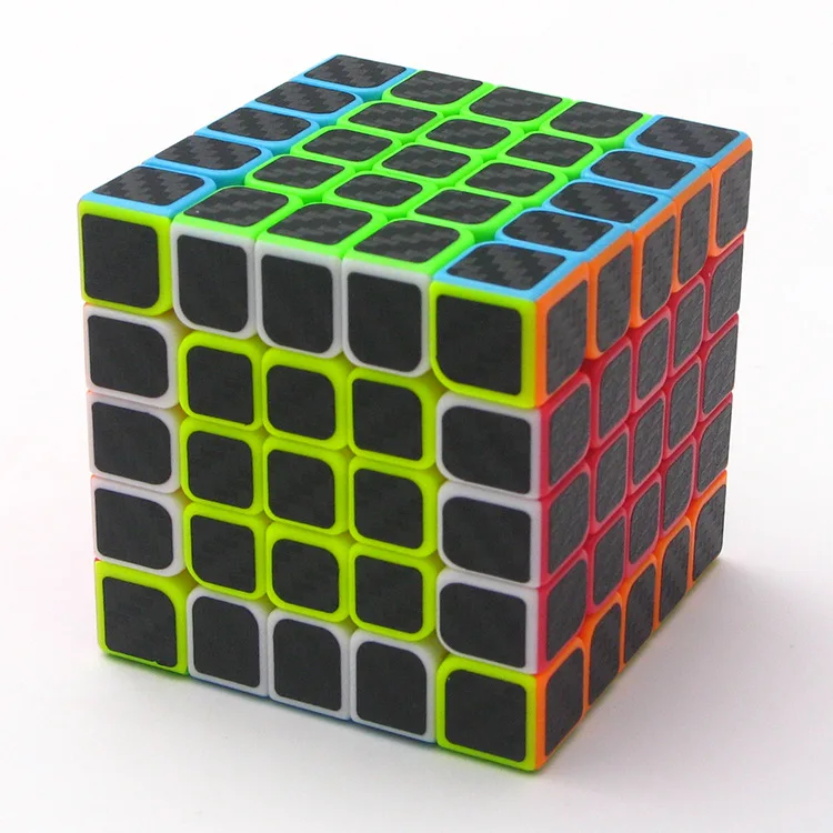 D-FantiX Z куб из углеродного волокна наклейка 5x5 магический 5x5x5 скоростной