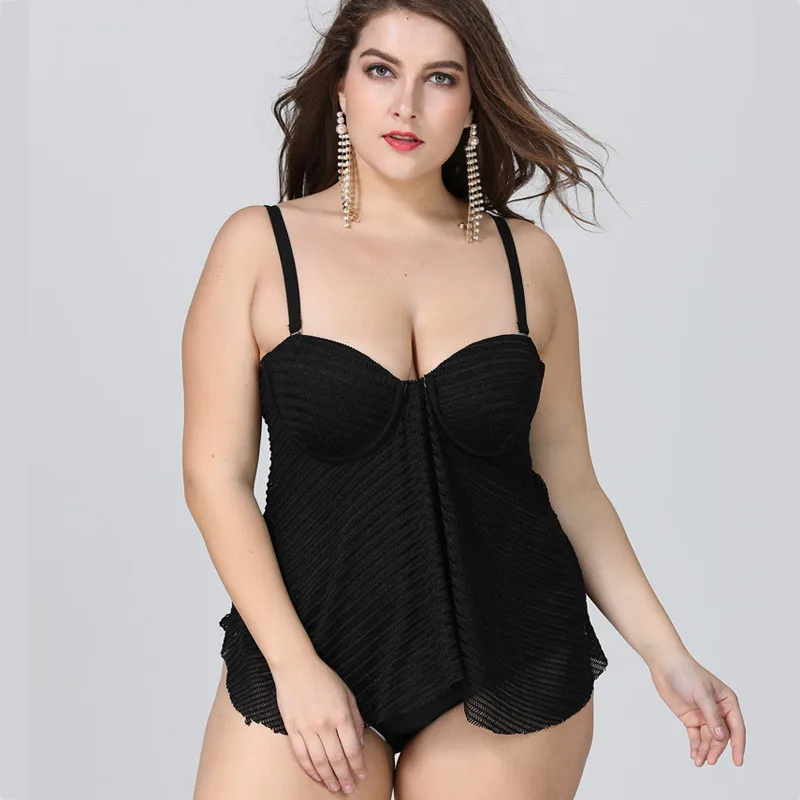 Sexy High Cut One Piece Swimwear Women Plus Size Swimsuit Black Lace Beach Bathing Suit Brazilian Monokini Push Up | Спорт и