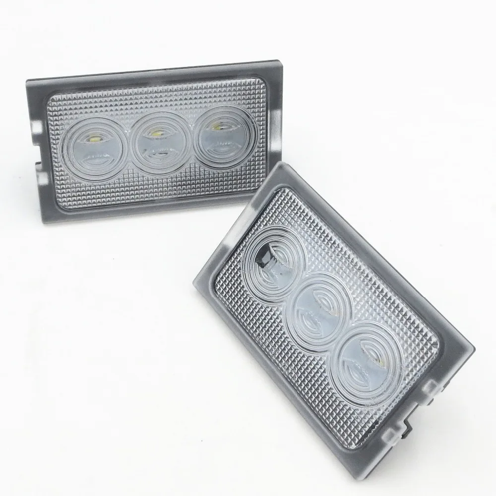 Белый светодиодный светильник для номерного знака Land Rover Discovery 3 4 freelander 2 2006-для Rang