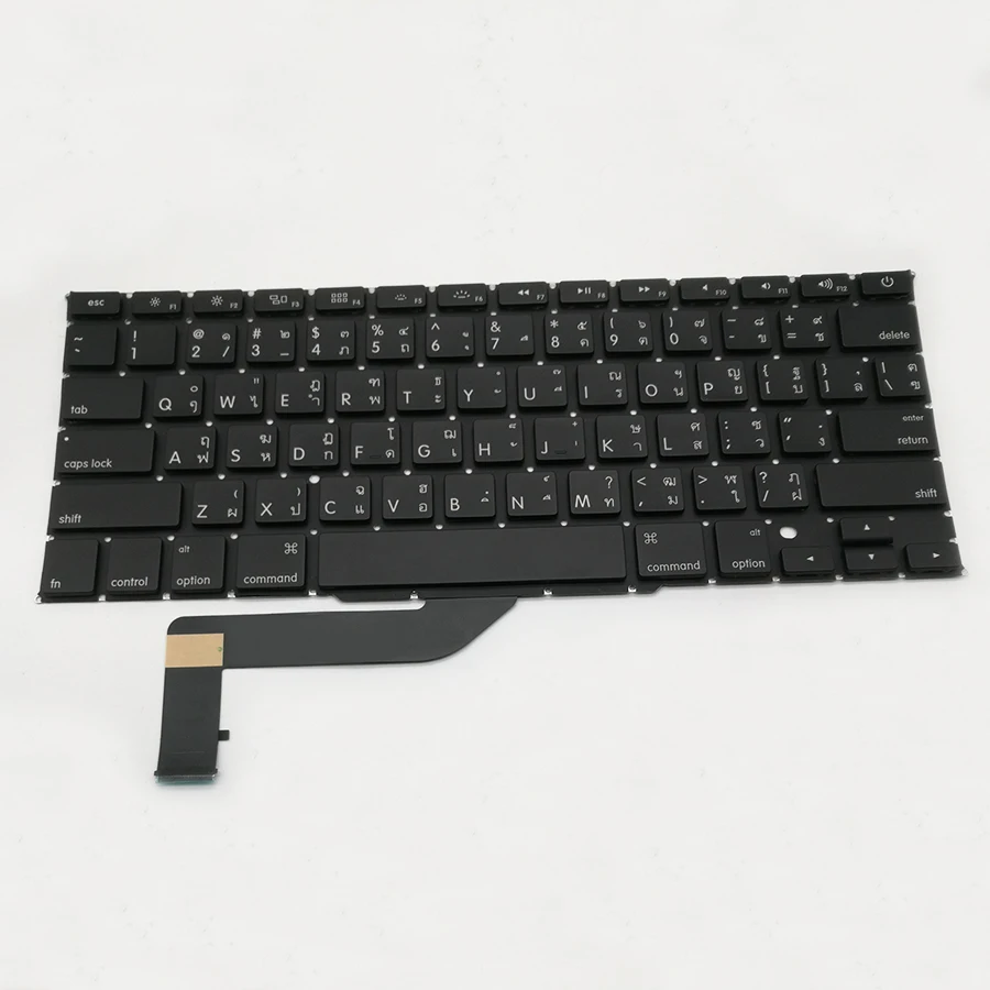 Новая тайская сменная клавиатура с винтовым инструментом для Macbook Pro Retina 15 дюймов