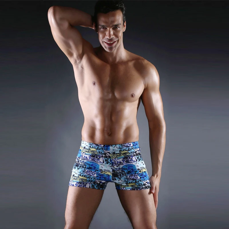 Самый популярный мужской купальный костюм на шнурке Мужская одежда для плавания