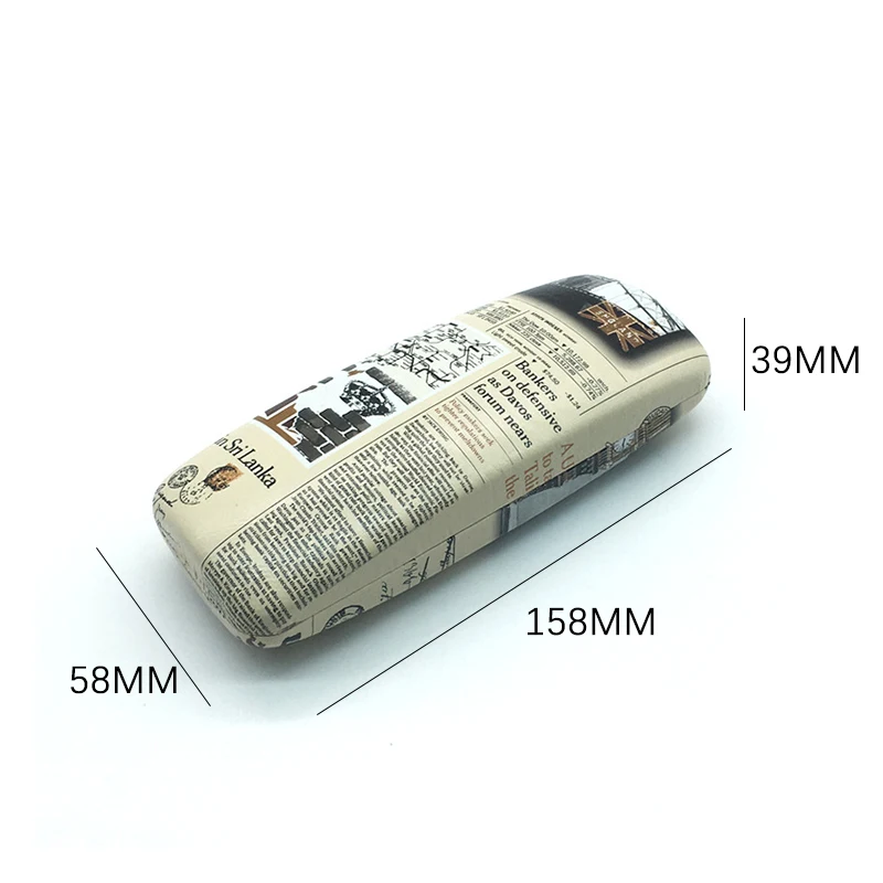 Высококачественный Чехол для очков с принтом в виде газет студентов