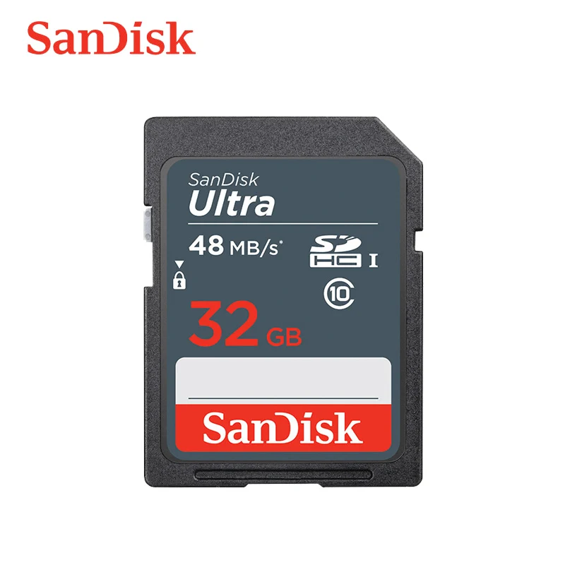 Оригинальная sd-карта SanDisk, 32 ГБ, экстремально высокая скорость, карта памяти SD, 32 ГБ, класс 10 U3, SDHC, 8 ГБ, класс 4, карта памяти для камеры USH-I/II