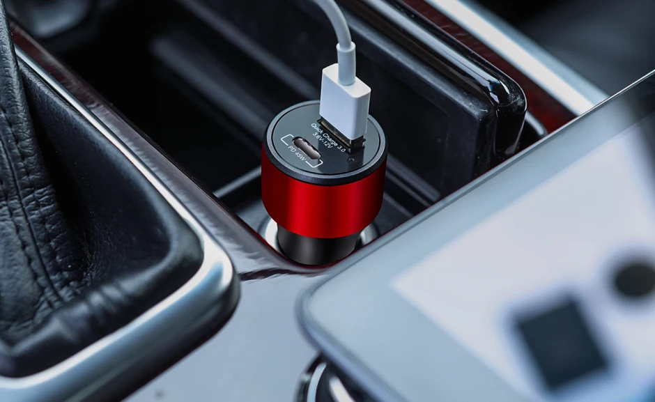 Nillkin 63 Вт USB Автомобильное зарядное устройство Quick Charge 3,0 PD type C быстрое автомобильное зарядное устройство для iPhone XR XS Xiaomi Mi 9 Macbook мобильный телефон планшет
