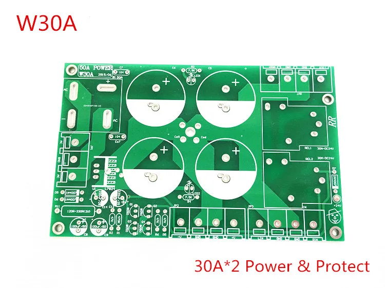 Только pcb doard источник питания выпрямителя с защитой динамика для усилителя платы