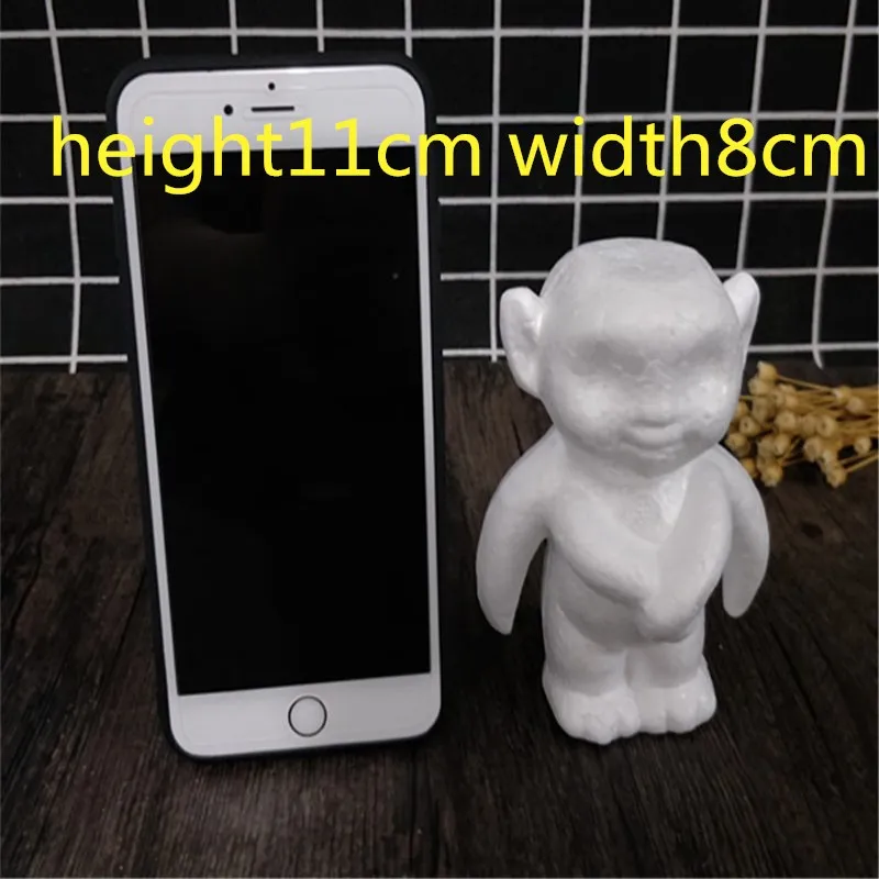 1 шт. моделирование пенопластового медведя белые шарики поделки для украшения DIY