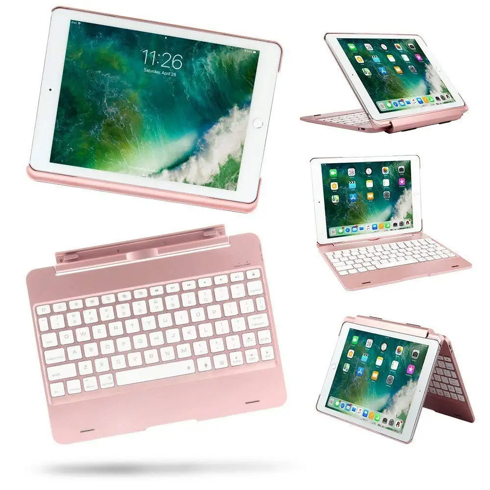 Для iPad 2018 чехол клавиатура для 2017 Air 2/1 Pro 9 7 с клавиатурой беспроводной Bluetooth 4 0