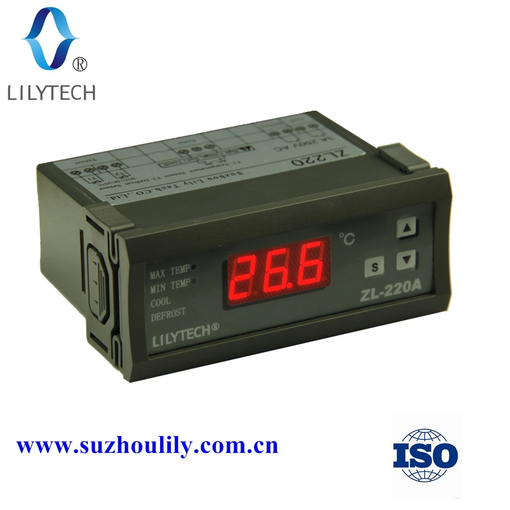 ZL-220A 220 В Цифровой Регулятор Температуры Cold Storage Controller Термопары-40 to120 Степени 114*45