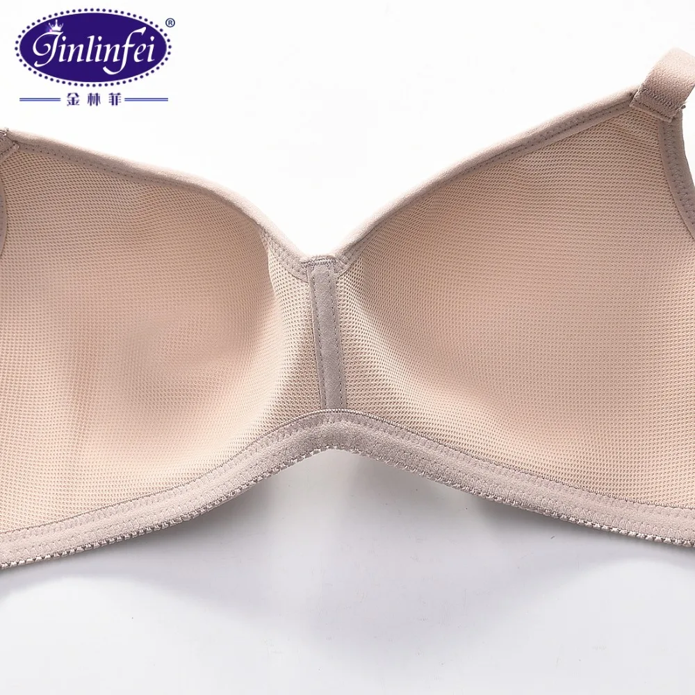 Jlf пикантные Гладкий Бесшовные бюстгальтер без подкладки Bralette большой размер