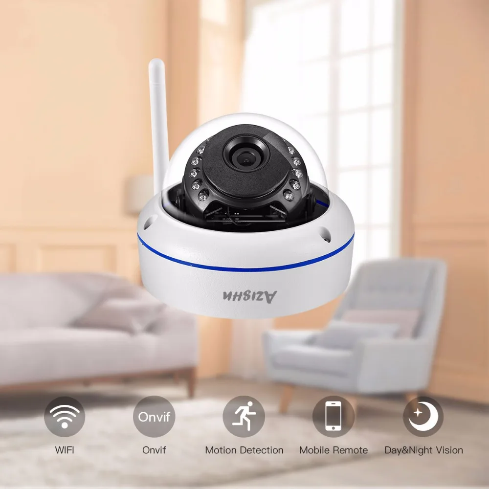 AZISHN 1080P 960P 720P наружная WiFi камера безопасности с аудио IP66 Водонепроницаемая цилиндрическая Сетевая Беспроводная камера видеонаблюдения Yoosee