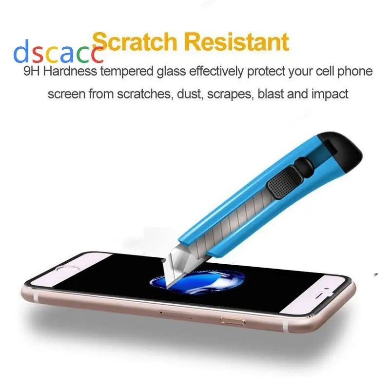 Защитное стекло dscacc закаленное с полным покрытием для iphone 8 plus /7 Plus/6/6S Plus