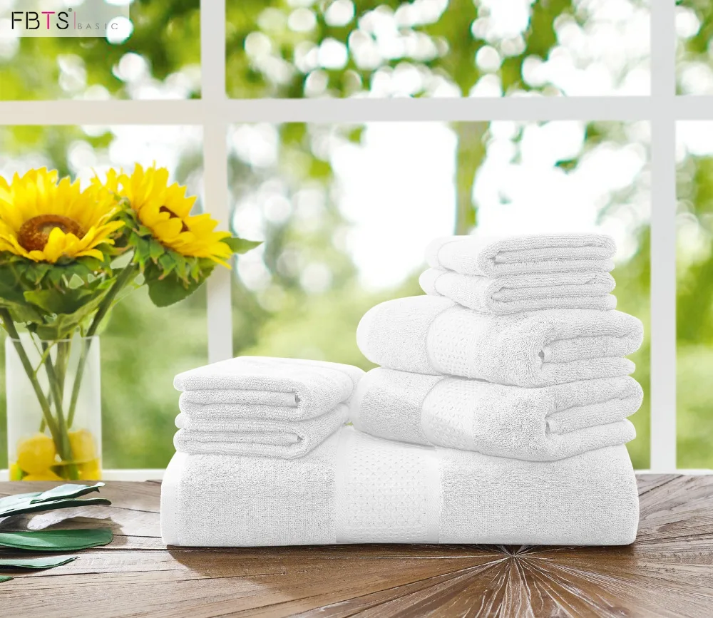 Fbts 7 шт. Наборы полотенец мягкий Полотенца душевые профессиональный Класс