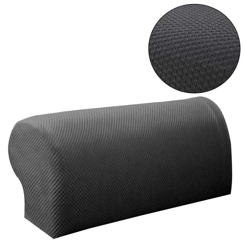 2 шт./компл. фигурный однотонный флисовый чехол на диван подлокотник полотенце