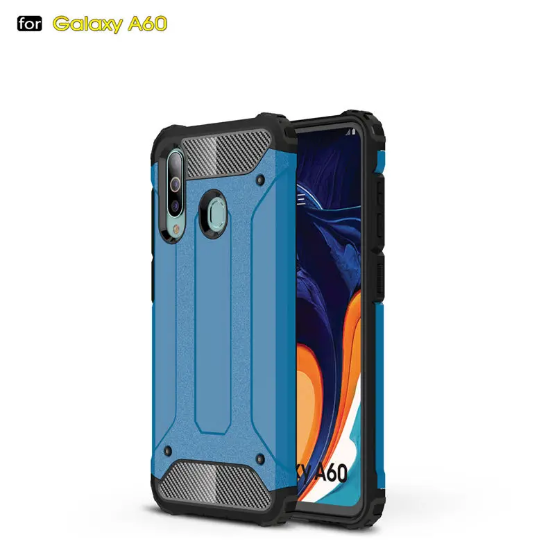 Силиконовый противоударный чехол для Samsung Galaxy M10 M20 M30 A10 A20 A30 A40 A50 A60 A70 A20e A40S Armor Hybrid