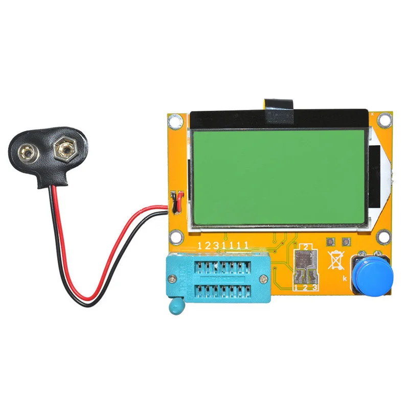 Мега 328 LCR-T4 ESR Транзистор тестер Диод Триод набор емкости SCR индуктивность