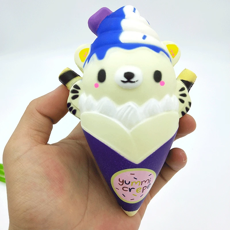 Кавайные мягкие игрушки для мороженого анималы высушенный медвежонок торт