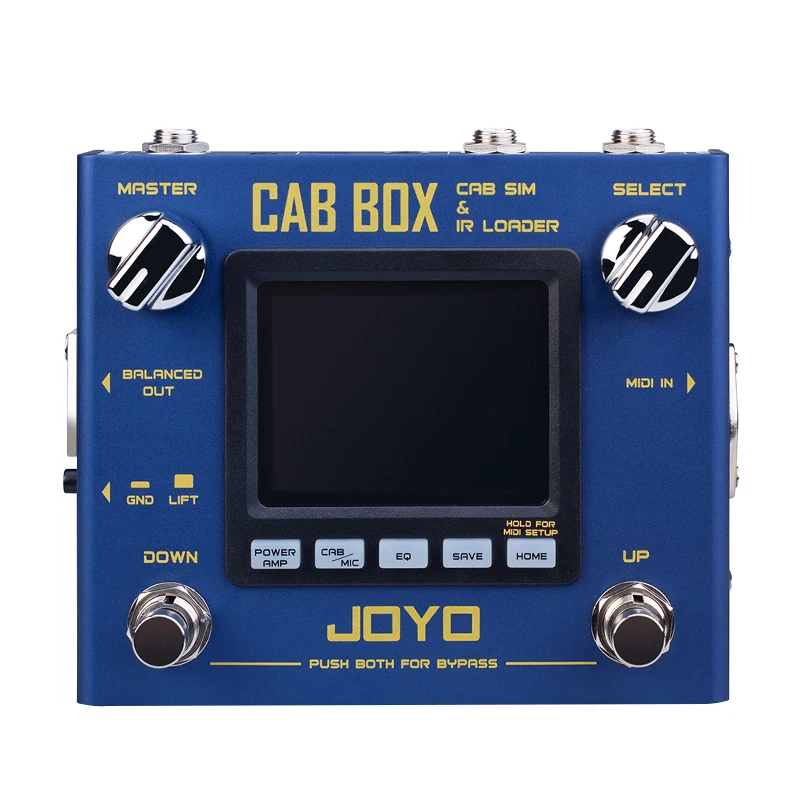 JOYO CAB BOX гитарная педаль с несколькими эффектами ИК-бокс имитирующий ИК-погрузчик