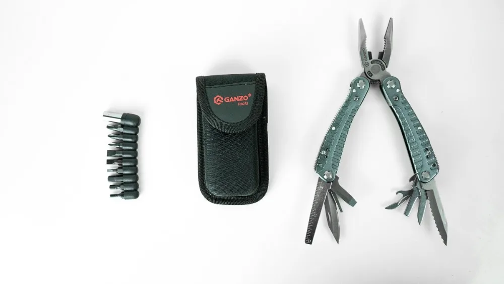 Ganzo G105 многофункциональный инструмент складные плоскогубцы ручные инструменты длинный нос Мультитул нож Отвертка ножничный консервный нож многофункциональные плоскогубцы