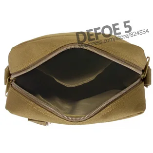 Molle Satchel Messenger Shoulder Crossbody School Leisure Bag Army Travel Hiking Camping Fly Fishing Hunting Equipment Wholesale | Багаж и