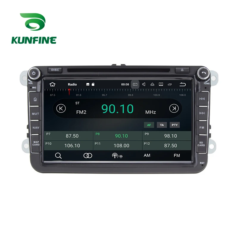 Восьмиядерный 4 Гб ОЗУ 64 ПЗУ Android 9 0 автомобильный DVD GPS Мультимедийный