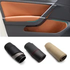 Внутренняя панель из микрофибры, кожаная защитная накладка на подлокотник автомобильной двери для VW Golf 7, 2014, 2015, 2016, 2017, 2018, только LHD