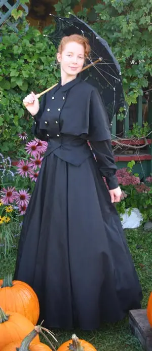 История! Платье викторианской эпохи черного цвета на заказ 1860-х годов Гражданской войны Платье Скарлетт Театральный костюм Хэллоуин Ренессанс V-481.