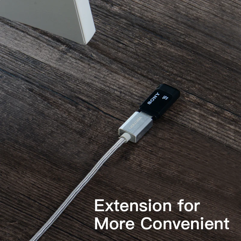 USB Удлинительный кабель Vention штекер гнездо высокоскоростной удлинитель для ПК