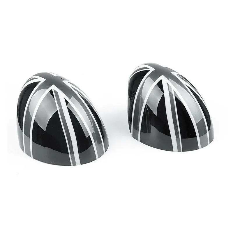 2x черные боковые зеркальные крышки для MINI Cooper R55 R56 R57 R60 R61|Зеркала и крышки| |