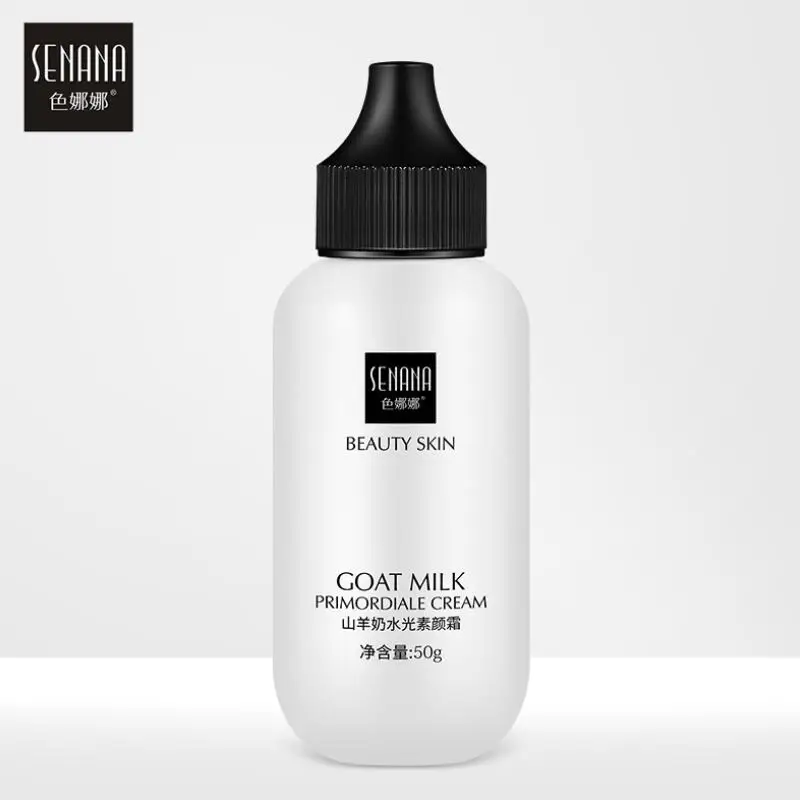 Натуральная основа для лица крем из козьего молока с изолированным