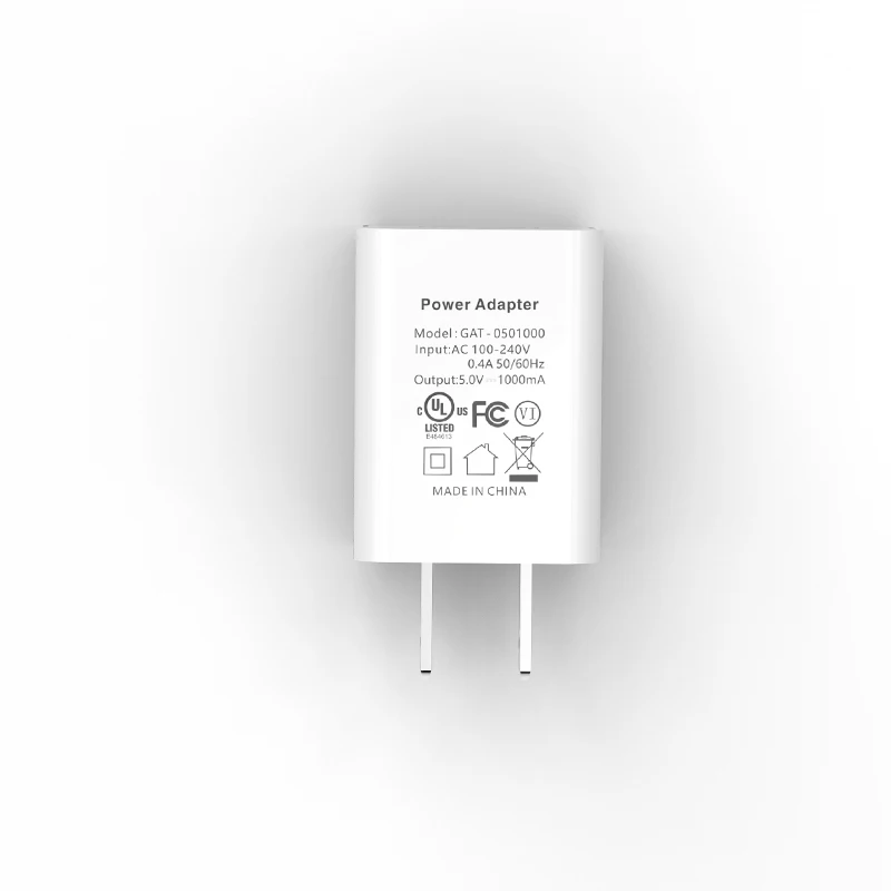 UL сертифицированный US 5V1A зарядное устройство адаптер USB зарядное устройство Высокое качество Американский FCC Сертифицированный смартфон сотовый телефон микро USB зарядное устройство