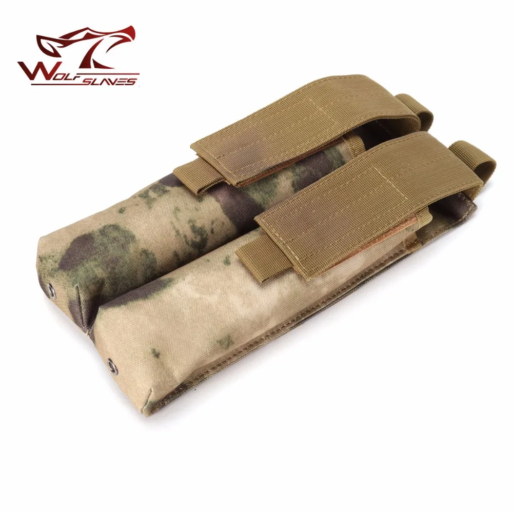 Тактический Двойной подсумок для P90 MOLLE Pouch UMP Mag Bag Airsoft Открытый Камуфляж Военный охотничий аксессуар