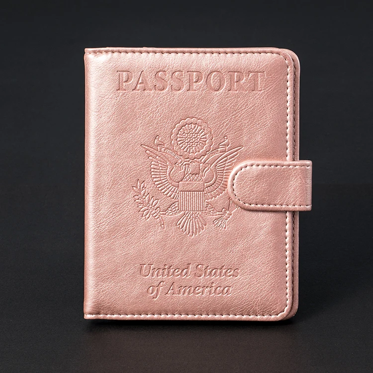 Обложка для американского паспорта с Rfid-блокировкой Женская из США Прямая