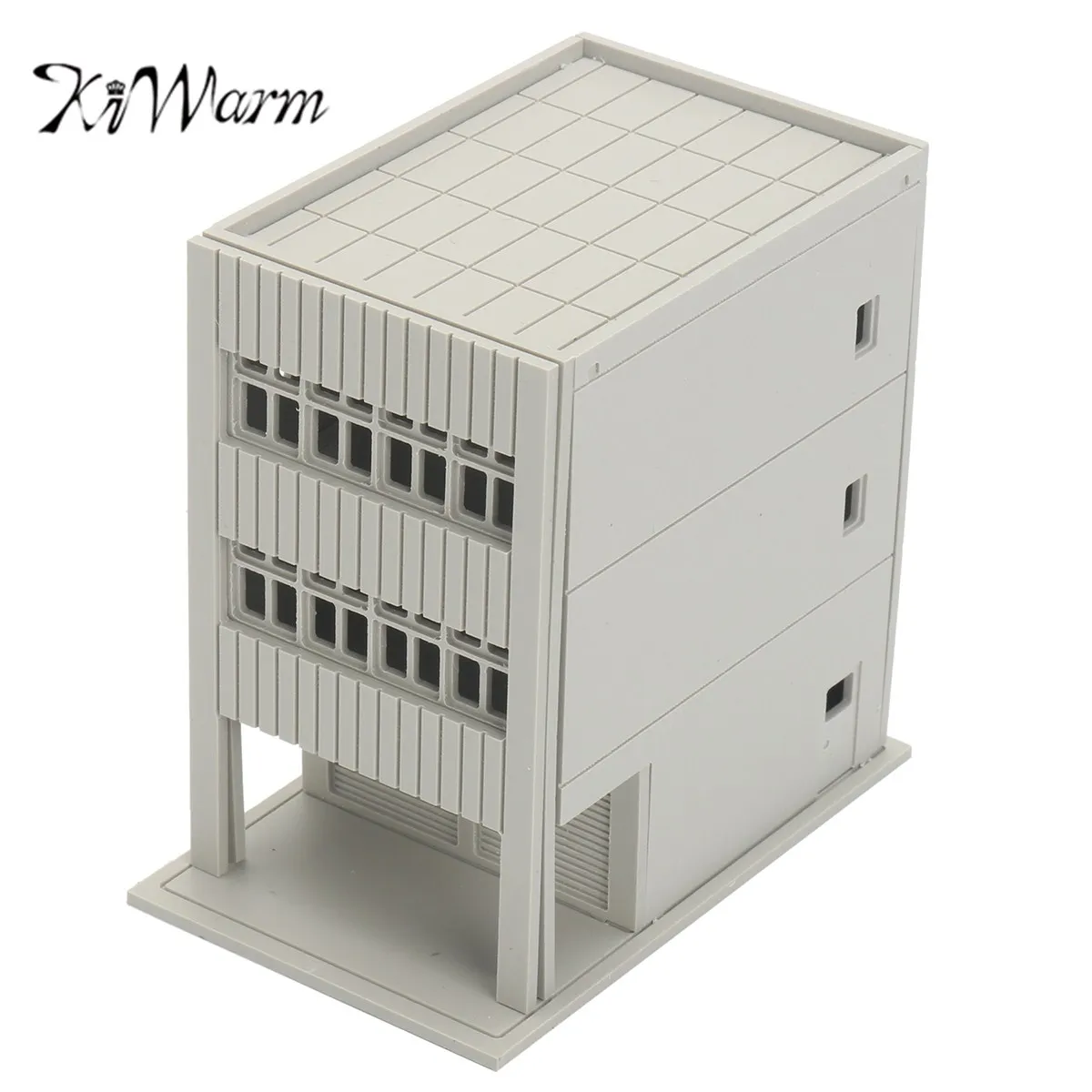 KiWarm современный 1:150 трехэтажный внешний строительный модель N Scale Gauge сцена дом