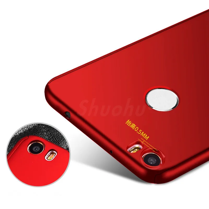 SHUOHU 360 Degree Protection Phone Cases for Huawei P8 P9 Lite 2017 Case Cover Luxury Black P10 Plus |