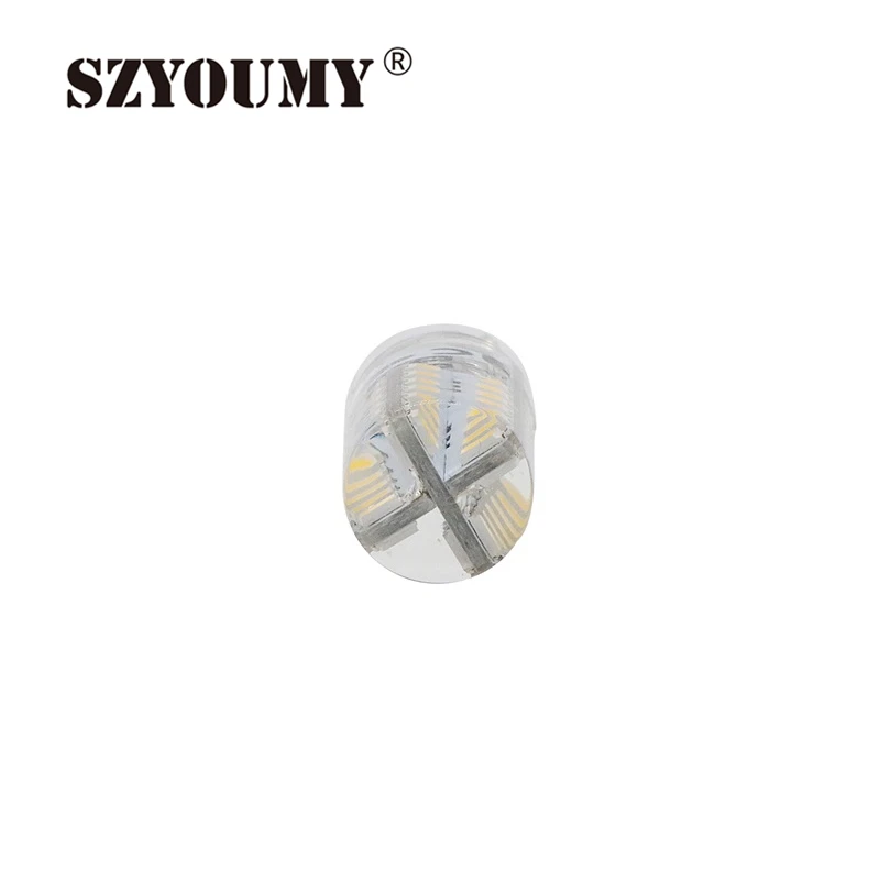 SZYOUMY G4 Базовая 48 Светодиодный ная лампа высокой мощности SMD3014 DC 12V белый/теплый