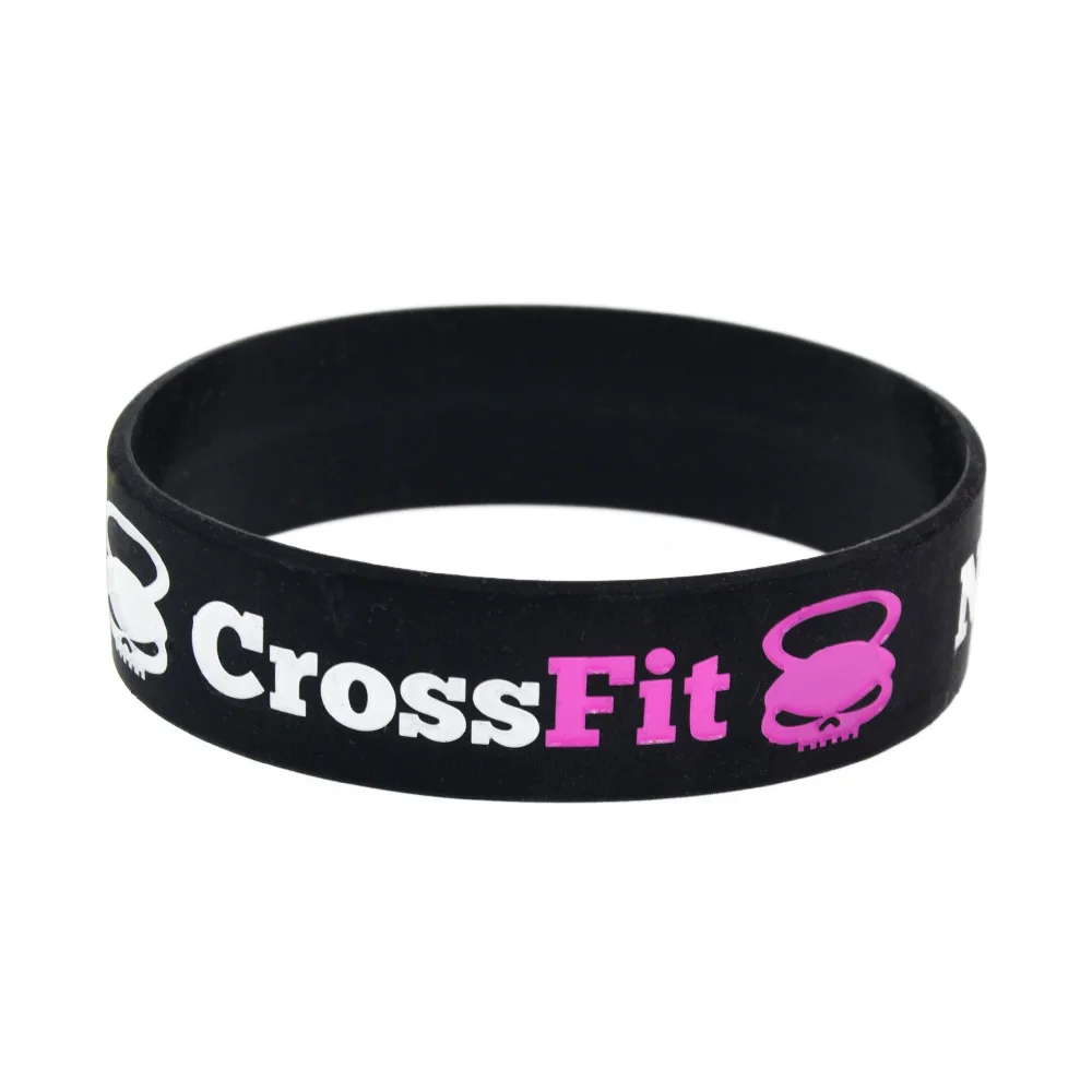 1 шт. CrossFit No Pain No Gain мотивационный лозунг резиновый спортивный силиконовый браслет