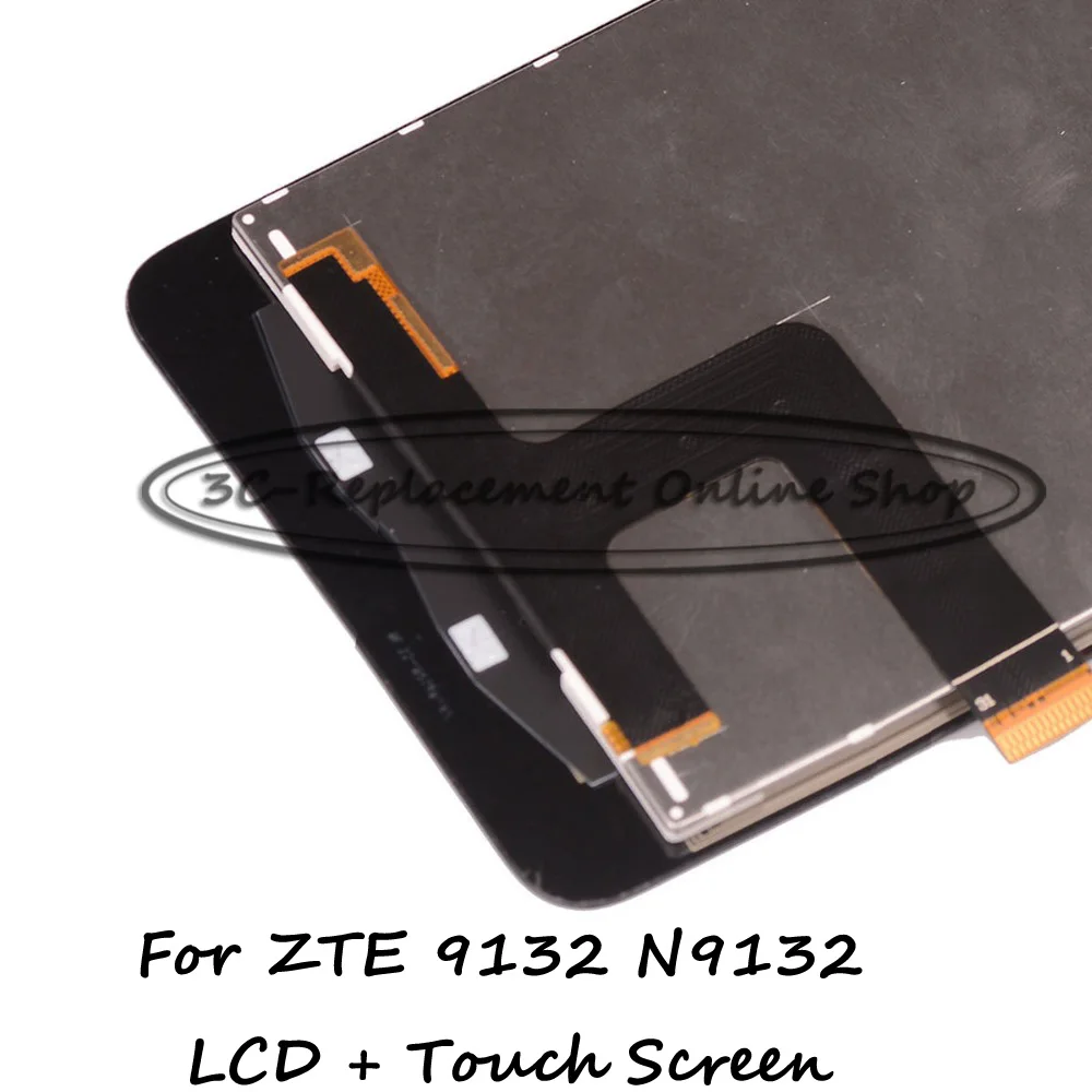 Черный ЖК дисплей + TP Для ZTE 9132 N9132 престиж TD LTE Дисплей с сенсорным экраном Экран