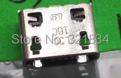 100 шт./лот оригинальный новый микро 7-контактный usb-разъем для samsung I9128 I739 I759 S6810 S5300