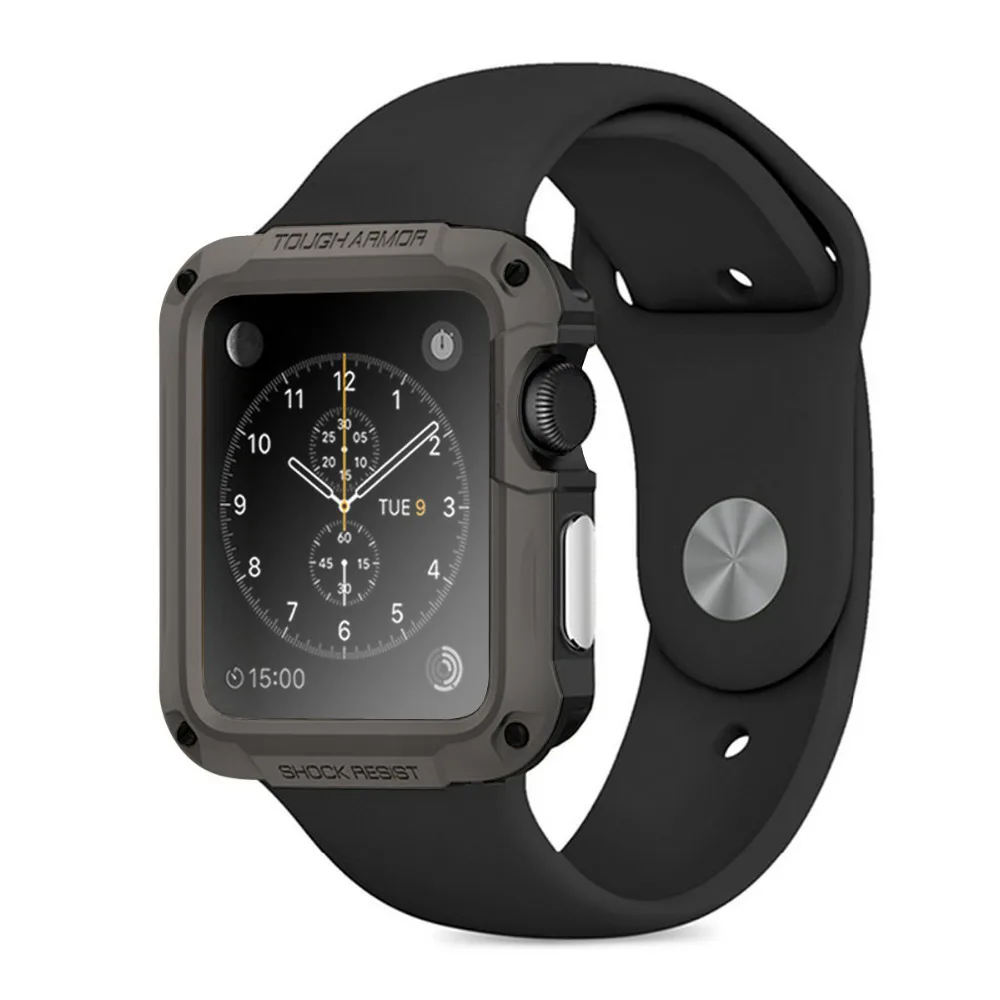 Лидер продаж Жесткий Чехол на весь экран для Apple Watch 40 мм 44 защитный чехол со
